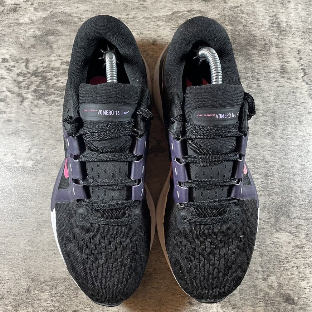 Nike Air Zoom Vomero 16 DA7698-002 Black Running Shoes Sneakers Women’s Size 7.5 - Picture 7 of 8